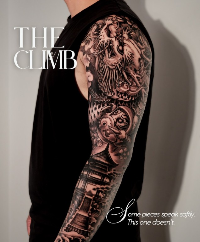 The Climb tattoo